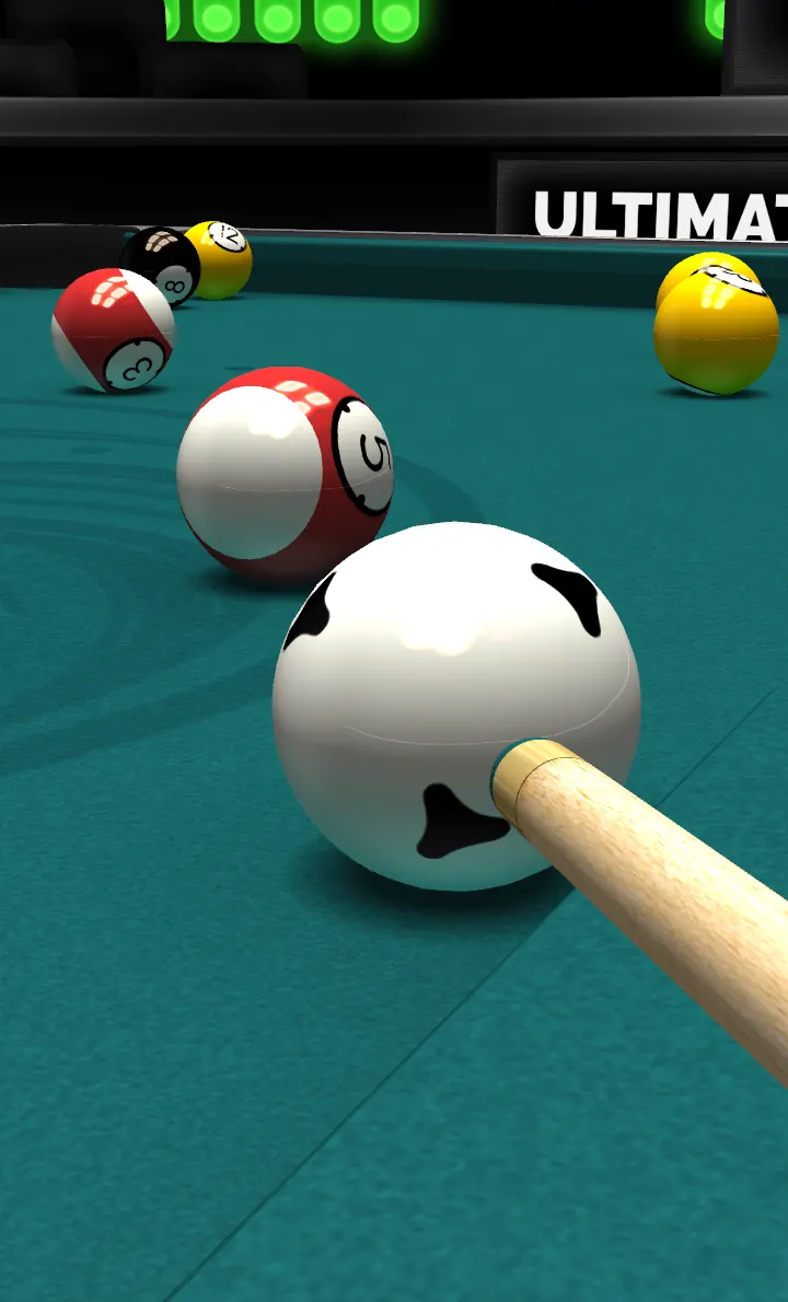 Ultimate Pool Mobile close-up shot screenshot