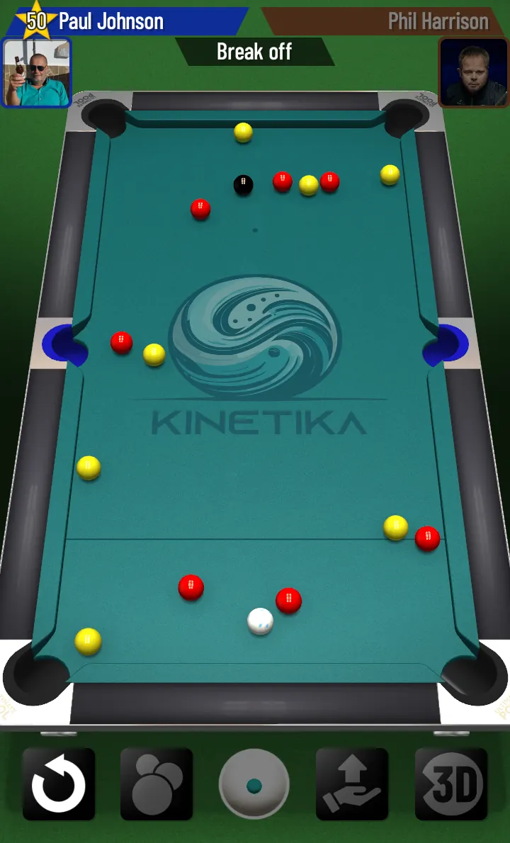 Ultimate Pool Mobile match play screenshot